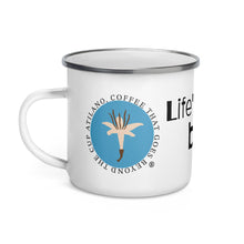 Load image into Gallery viewer, Enamel Mug-Life&#39;s too short for bad coffee - AtilanoCoffee.Com 
